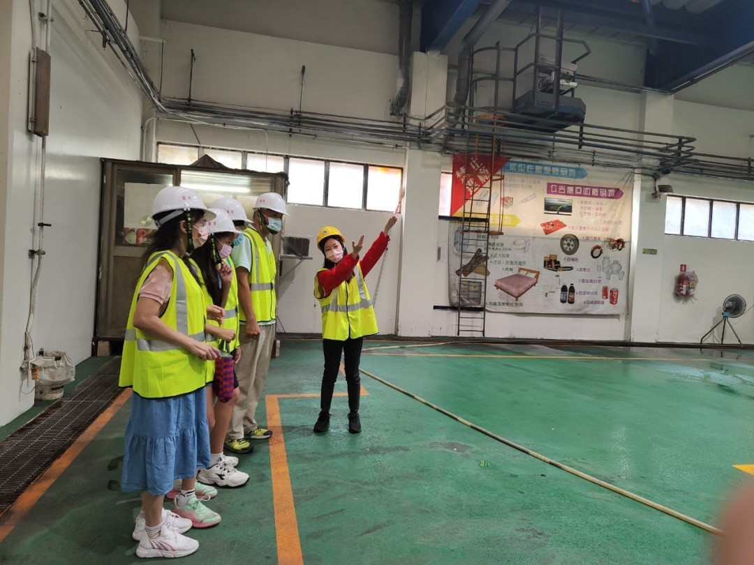 參觀垃圾傾卸平台