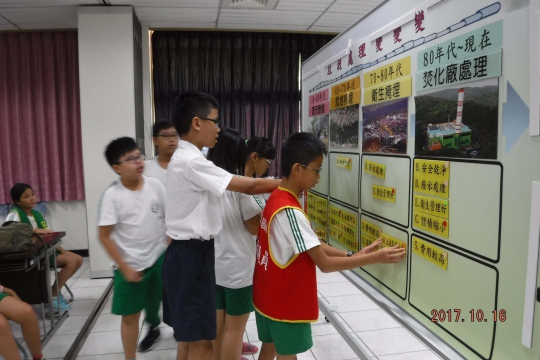 教學活動-垃圾處理變變變