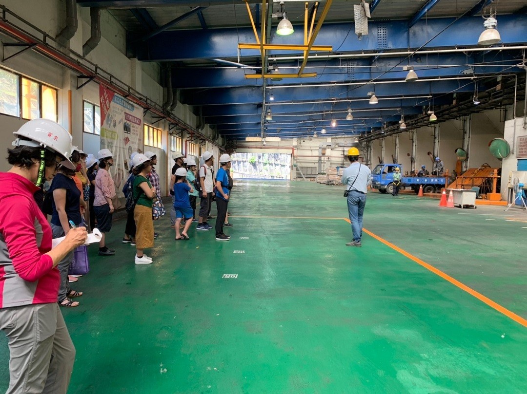 現場參觀-垃圾傾卸平台