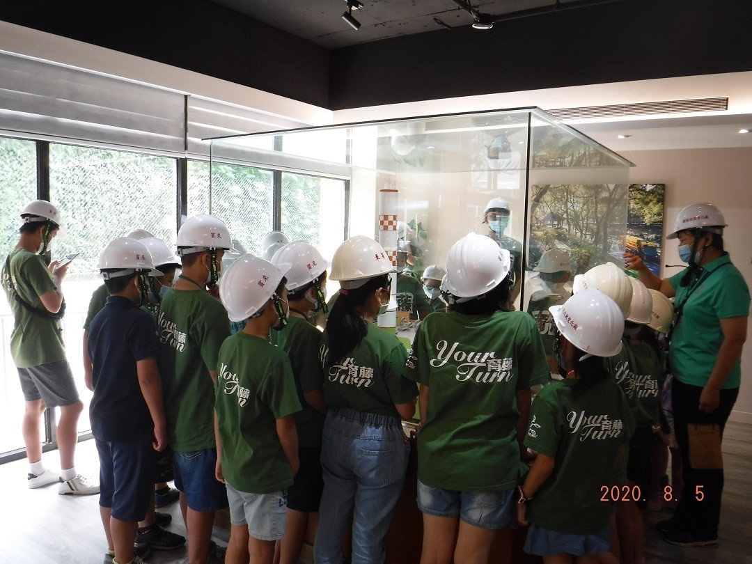 現場參觀-焚化廠模型介紹