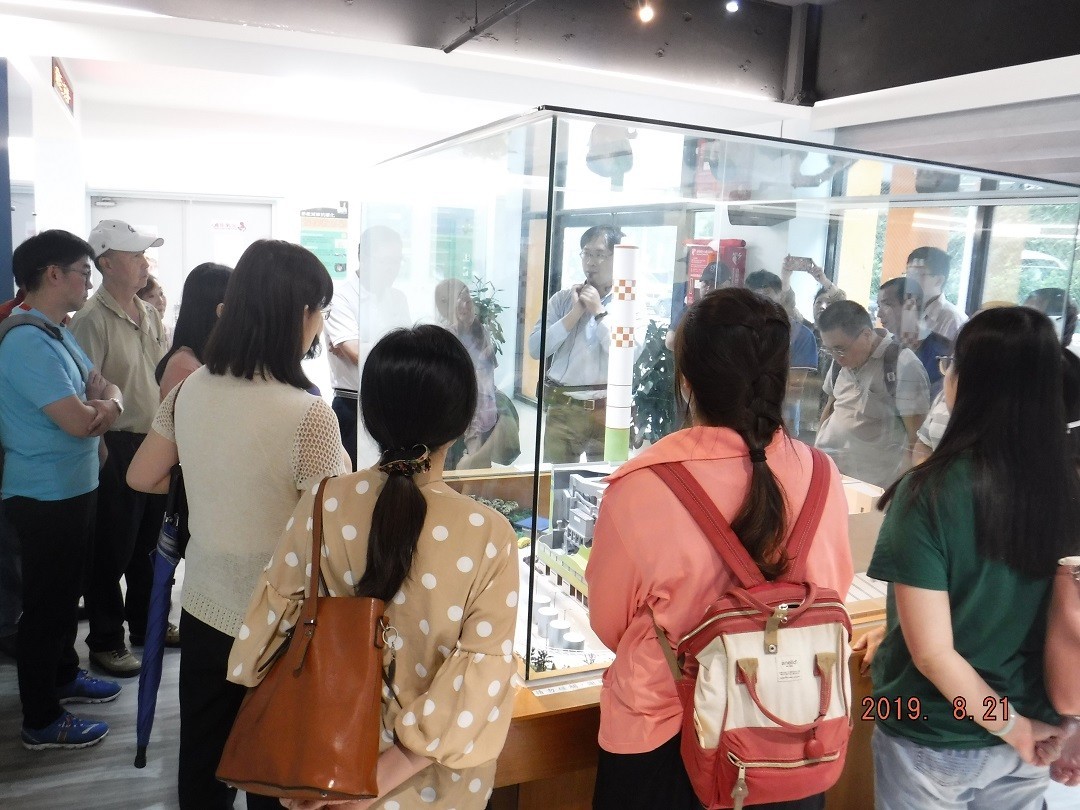 現場參觀-焚化廠模型介紹