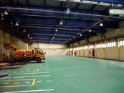 樹林焚化廠廠區剪影-傾卸區