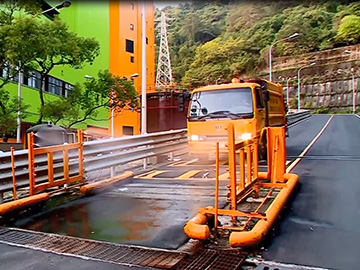 樹林焚化廠廠區剪影-焚化廠地磅