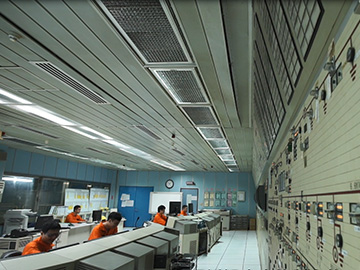 樹林焚化廠廠區剪影-焚化廠中控室